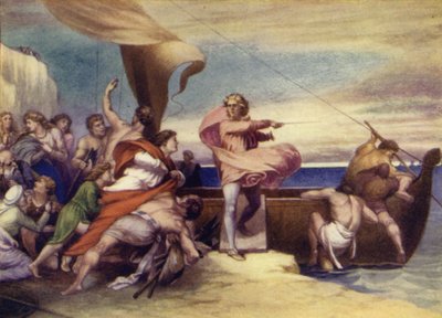 Alfred Inciting the Saxons to Resist the Danes by George Frederick Watts
